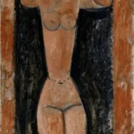 Amedeo Modigliani Caryatid Poster 1911 Wall Art Painting