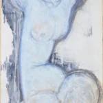 Amedeo Modigliani Caryatid C Poster 1914 Wall Art Painting