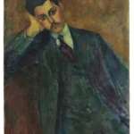 Amedeo Modigliani Jean Alexandre Recto Poster 1909 Wall Art Painting