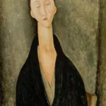 Amedeo Modigliani Lunia Czechowska Poster 1917 Wall Art Painting