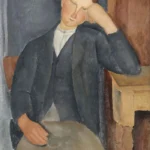 Amedeo Modigliani The Young Apprentice Poster 1918 Wall Art Painting