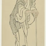 Katsushika Hokusai As an Old Man Poster 1849 Wall Art Painting