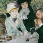 Pierre-Auguste Renoir After the Luncheon Poster 1879 Wall Art Painting