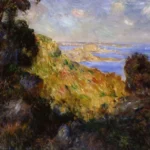Pierre-Auguste Renoir The Bay of Salerno (Baie de Salerne) Poster 1885 Wall Art Painting