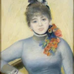 Pierre-Auguste Renoir Caroline Rémy (Séverine) Poster 1885 Wall Art Painting