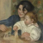 Pierre-Auguste Renoir Gabrielle and Jean Poster 1895–1896 Wall Art Painting