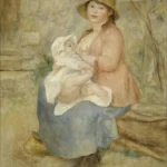 Pierre-Auguste Renoir Maternity Poster 1885 Wall Art Painting