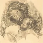Pierre-Auguste Renoir Maternity (Maternite) Poster 1912 Wall Art Painting