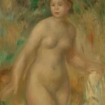 Pierre-Auguste Renoir Nude Poster 1895 Wall Art Painting