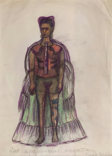 Frida Kahlo Appearances Can Be Deceiving 1934 Poster PrintOvly