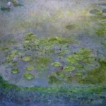 Claude Monet Nympheas Water Lilies Poster 1918 Wall Art Painting