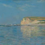 Claude Monet Low Tide at Pourville Near Dieppe Poster 1882 Wall Art Painting