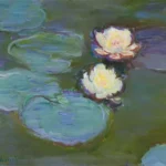 Claude Monet Nympheas Poster 1904 Wall Art Painting