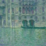 Claude Monet Palazzo Da Mula Venice Poster 1908 Wall Art Painting