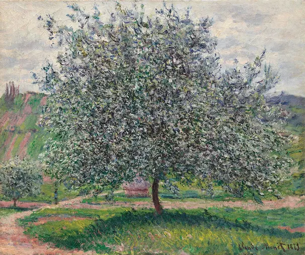 Claude Monet - The Apple Tree Poster 1879 Claude Monet The Apple Tree 1879 Poster PrintOvly