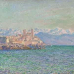 Claude Monet The Fort of Antibes Poster 1888 Wall Art Painting