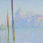 Claude Monet The Canal Venice Poster 1908 Wall Art Painting