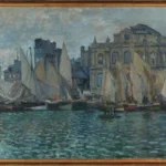 Claude Monet The Museum at le Havre Poster 1873 Wall Art Painting