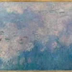 Claude Monet The Water Lilies the Clouds Poster 1918 Wall Art Painting