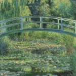 Claude Monet The Water Lily Pond Poster 1917 Wall Art Painting