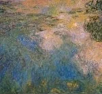 Claude Monet The Water Lily Pond Poster 1917 Wall Art Painting
