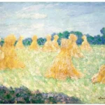 Claude Monet The Young Ladies of Giverny Sun Effect Poster 1894 Wall Art Painting