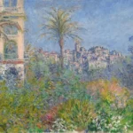 Claude Monet Villas at Bordighera Poster 1884 Wall Art Painting