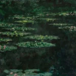 Claude Monet Water Lilies Poster 1918 Wall Art Painting