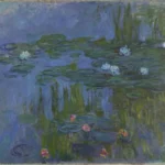 Claude Monet Water Lilies Poster 1918 Wall Art Painting