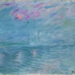 Claude Monet Waterloo Bridge Poster 1899 Wall Art Painting