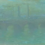Claude Monet Waterloo Bridge London at Dusk Poster 1902 Wall Art Painting