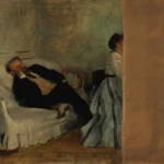 Edgar Degas Monsieur et Madame Edouard Manet 1869 Poster PrintOvly