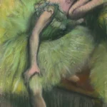 Edgar Degas Dancers 1905 Poster PrintOvly
