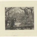 Edgar Degas Podium met Balletvoorstelling en Toeschouwers 1877 Poster PrintOvly