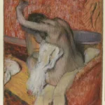 Edgar Degas After the Bath Woman Drying Herself 1890 Poster PrintOvly