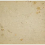 Edgar Degas An Album of Pencil Sketches 1877 Poster PrintOvly