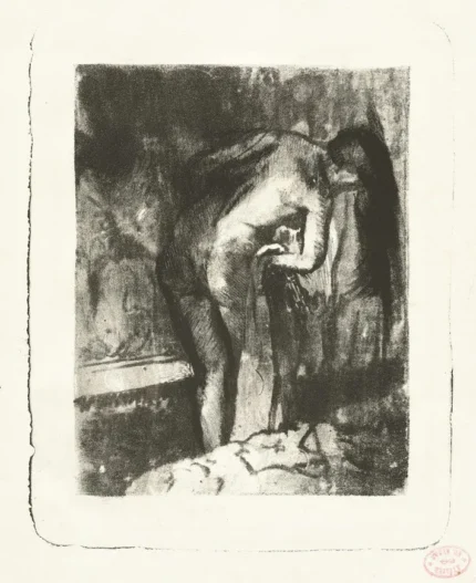 Edgar Degas Après le Bain Ii 1891 Poster PrintOvly