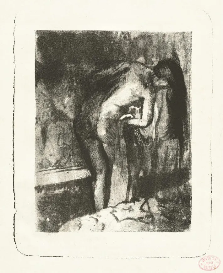 Edgar Degas - Après le Bain Ii Poster 1891 Edgar Degas Après le Bain Ii 1891 Poster PrintOvly