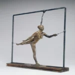Edgar Degas Arabesque Over the Right Leg Left Arm in Front 1882 Poster PrintOvly