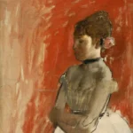 Edgar Degas Ballet Dancer with Arms Crossed 1872 Poster PrintOvly