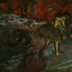 Edgar Degas Ballet Scene 1888 Poster PrintOvly