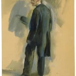 Edgar Degas Boussard the Photographer 1880 Poster PrintOvly