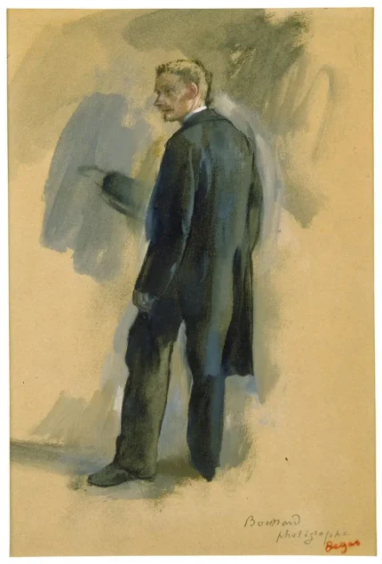 Edgar Degas Boussard the Photographer 1880 Poster PrintOvly