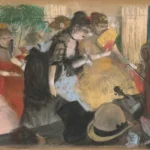 Edgar Degas Café Concert 1880 Poster PrintOvly