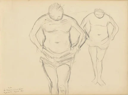Edgar Degas S Bathers 1883 Poster PrintOvly