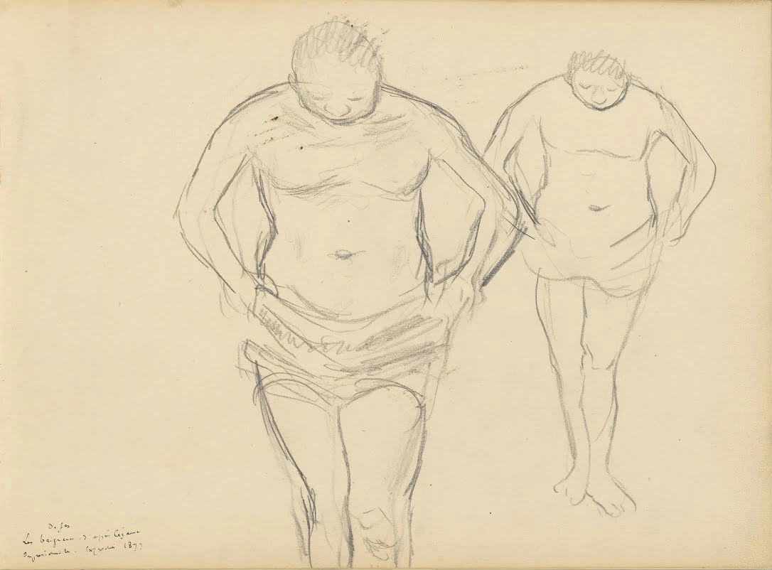 Edgar Degas - S Bathers Poster 1883 Edgar Degas S Bathers 1883 Poster PrintOvly