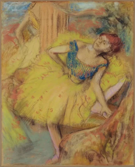 Edgar Degas Dancer 1874 Poster PrintOvly