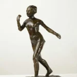 Edgar Degas Dancer Bowing Cast 1882 Poster PrintOvly