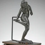 Edgar Degas Dancer Looking at the Sole of Her Right Foot C 1890s 1900 Poster PrintOvly