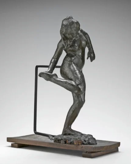 Edgar Degas Dancer Looking at the Sole of Her Right Foot C 1890s 1900 Poster PrintOvly